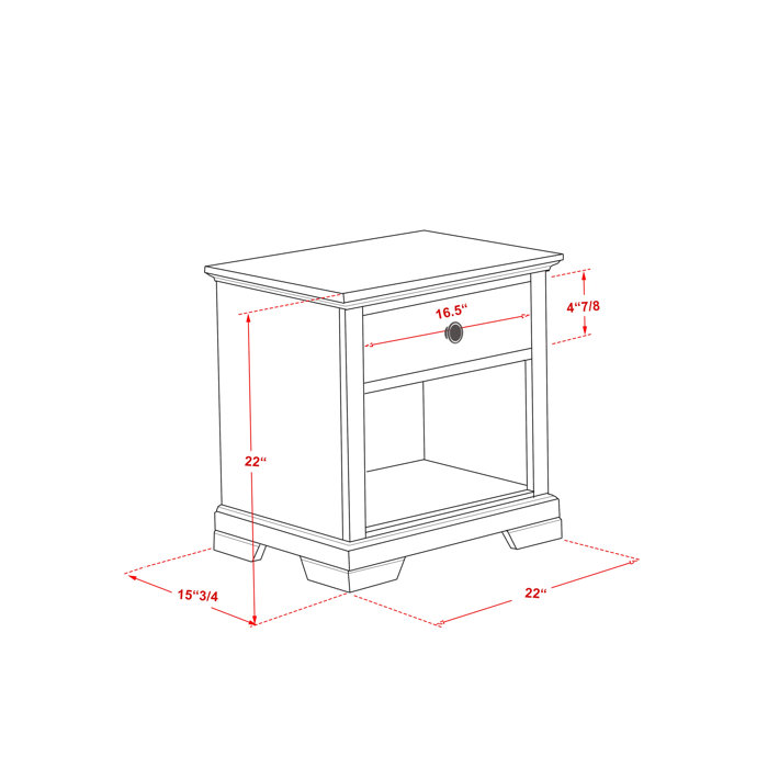 Red Barrel Studio® Yaleena 4 Piece Bedroom Set Wayfair